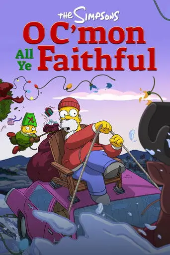 The Simpsons: O C'mon All Ye Faithful posteri