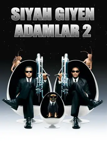 Siyah Giyen Adamlar 2 posteri